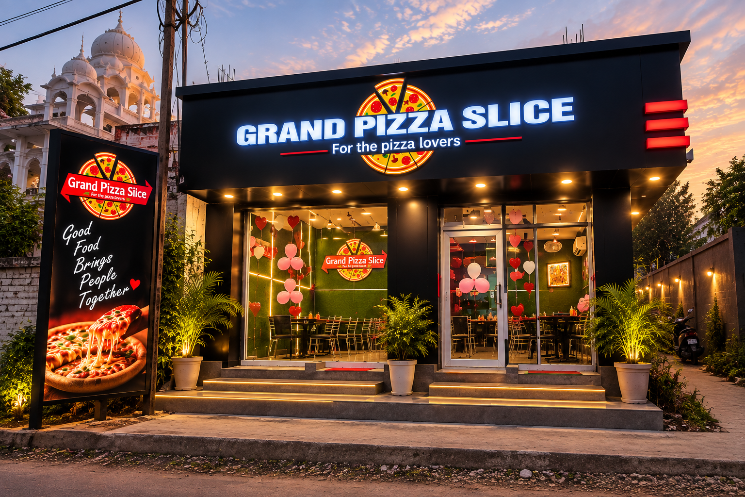 Grand Pizza Slice outlet exterior