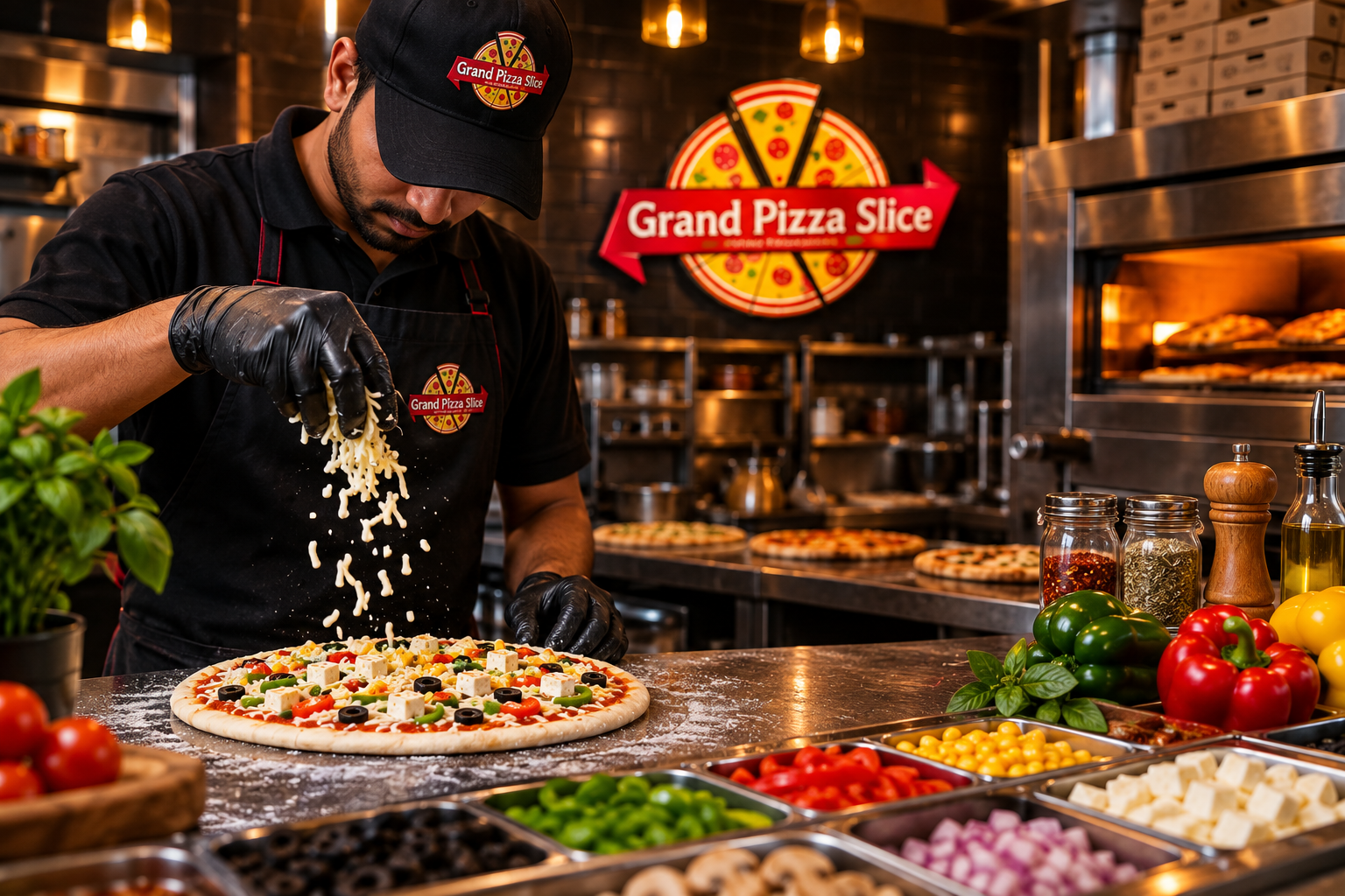 Grand Pizza Slice Kitchen