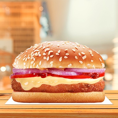 Grilled Aloo Tikki Burger