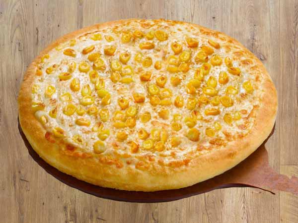 Cheese and Corn Pizza