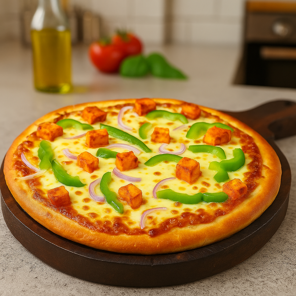 Paneer Chunk Pizza
