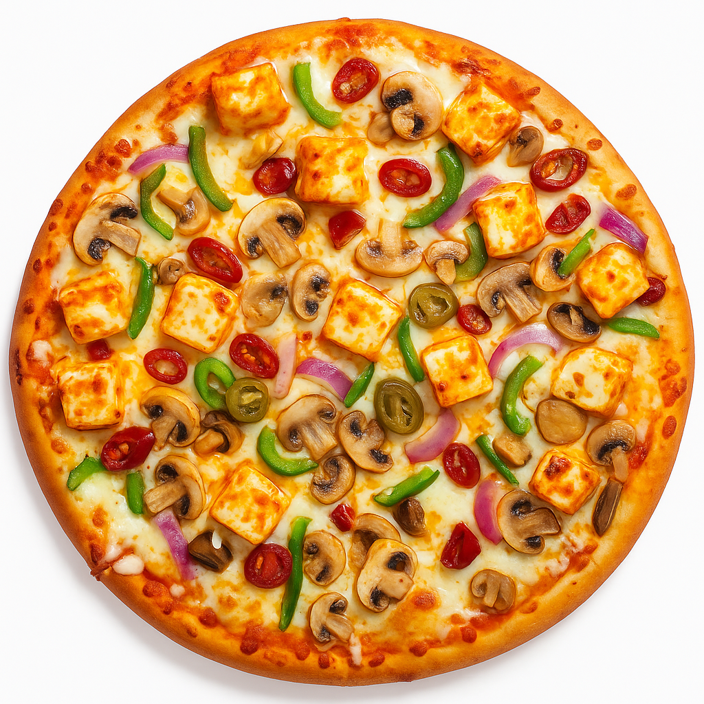 Spicy Paneer Pizza